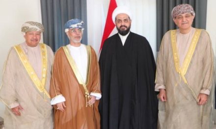 الأمين العام الشيخ الخزعلي يستقبل السفير العُماني
